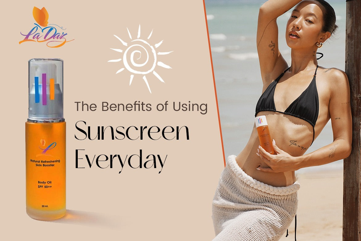 The Benefits of Using Sunscreen Everyday