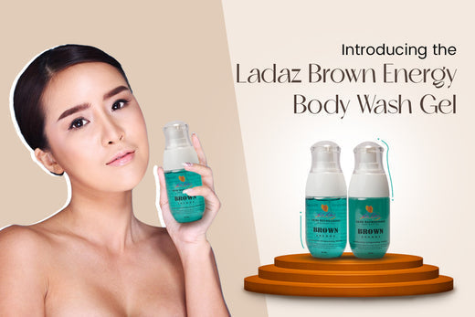 Introducing the Ladaz Brown Energy Body Wash Gel 