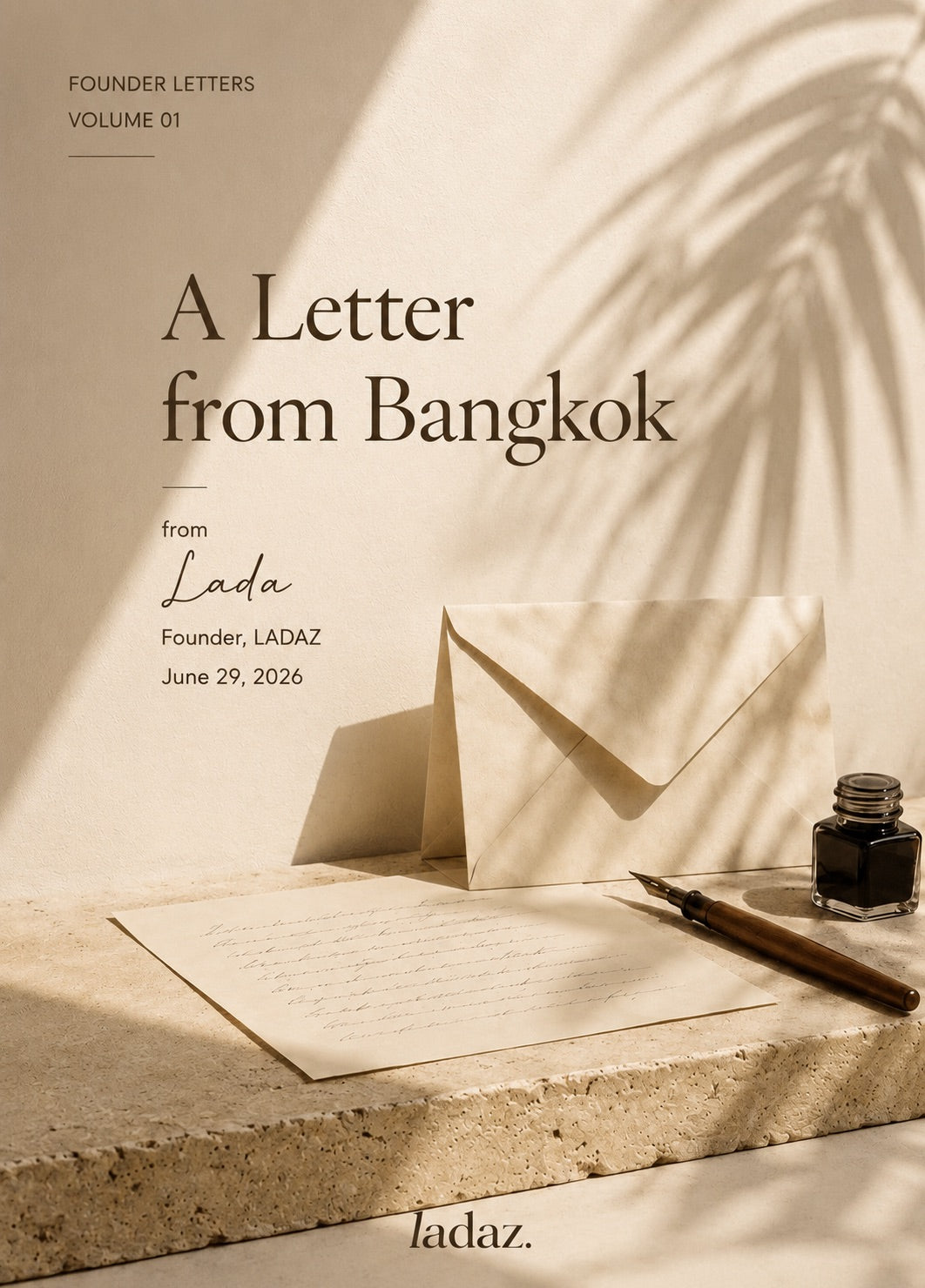 A Letter from Bangkok