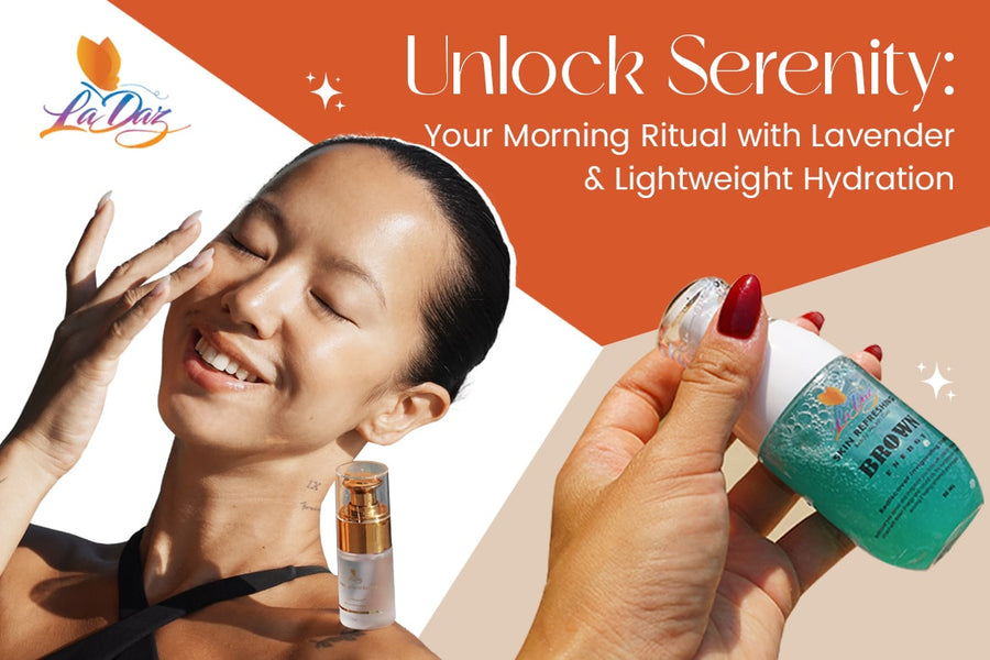 Unlock Serenity: Your Morning Ritual with Lavender & Lightweight Hydration 