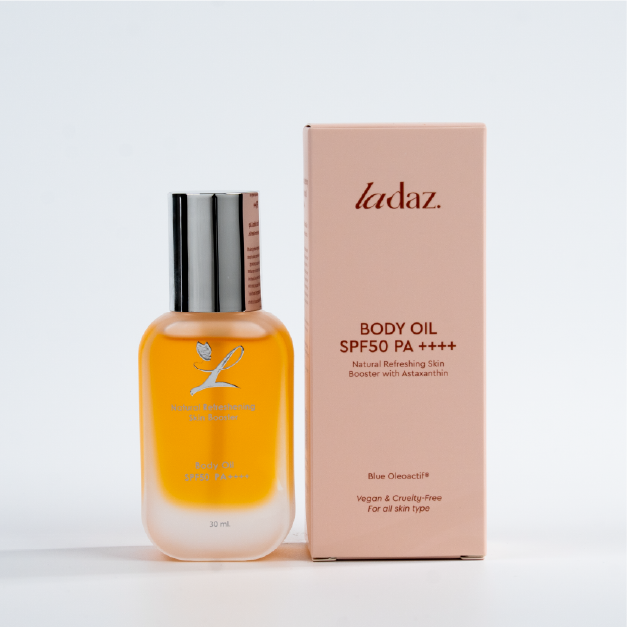 Ladaz Refreshening Skin Booster Body Oil SPF 50 PA ++++ (30ml)/(100ml)